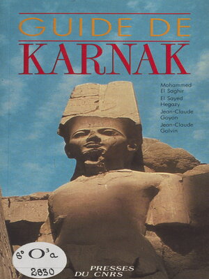 cover image of Guide de Karnak